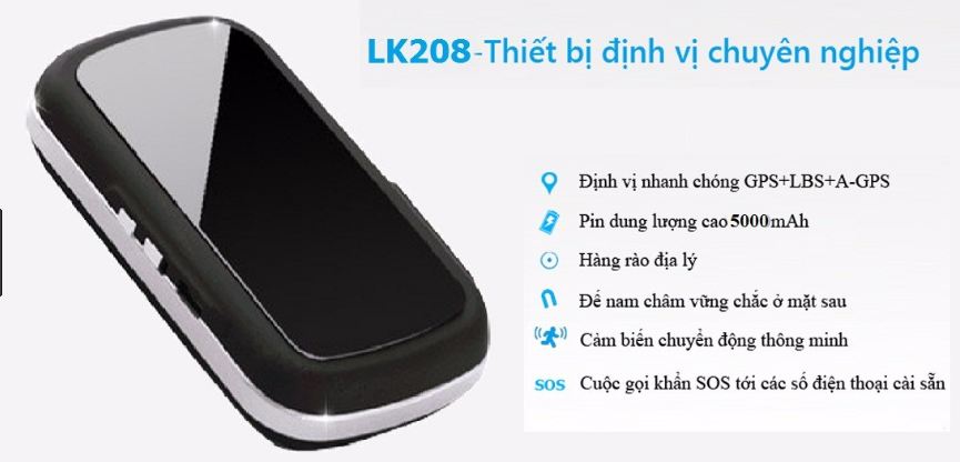 định vị không dây lk208