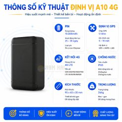 Định Vị A10 Thông số kỹ thuật cơ bản