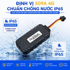 Thiết bị định vị S09A 4G chuẩn chống nước ip65 hoạt động được trong mọi điều kiện khắc nghiệt