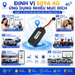 Thiết bị định vị S09A 4G ứng dụng nhiều trong cuộc sống hằng ngày