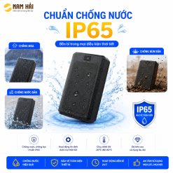 Định vị A9 Mini 4G Chuẩn chống nước IP65 hoạt động tốt trong điều kiện xấu