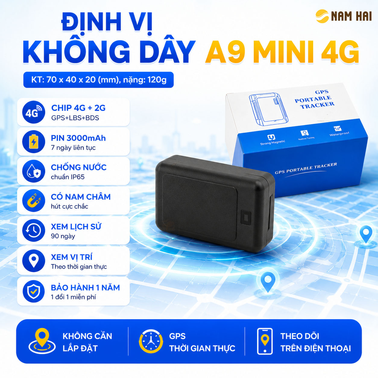 Thiet-bi-dinh-vi-khong-day-A9Mini-4G-daidien Thiết bị định vị không dây A9 mini 4G nhỏ gọn vị trí nhanh chính xác